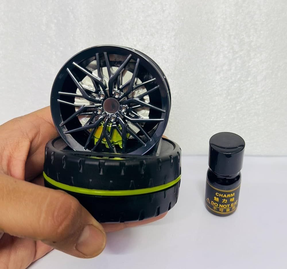 Solar Rotating Car Dashboard Air Freshener