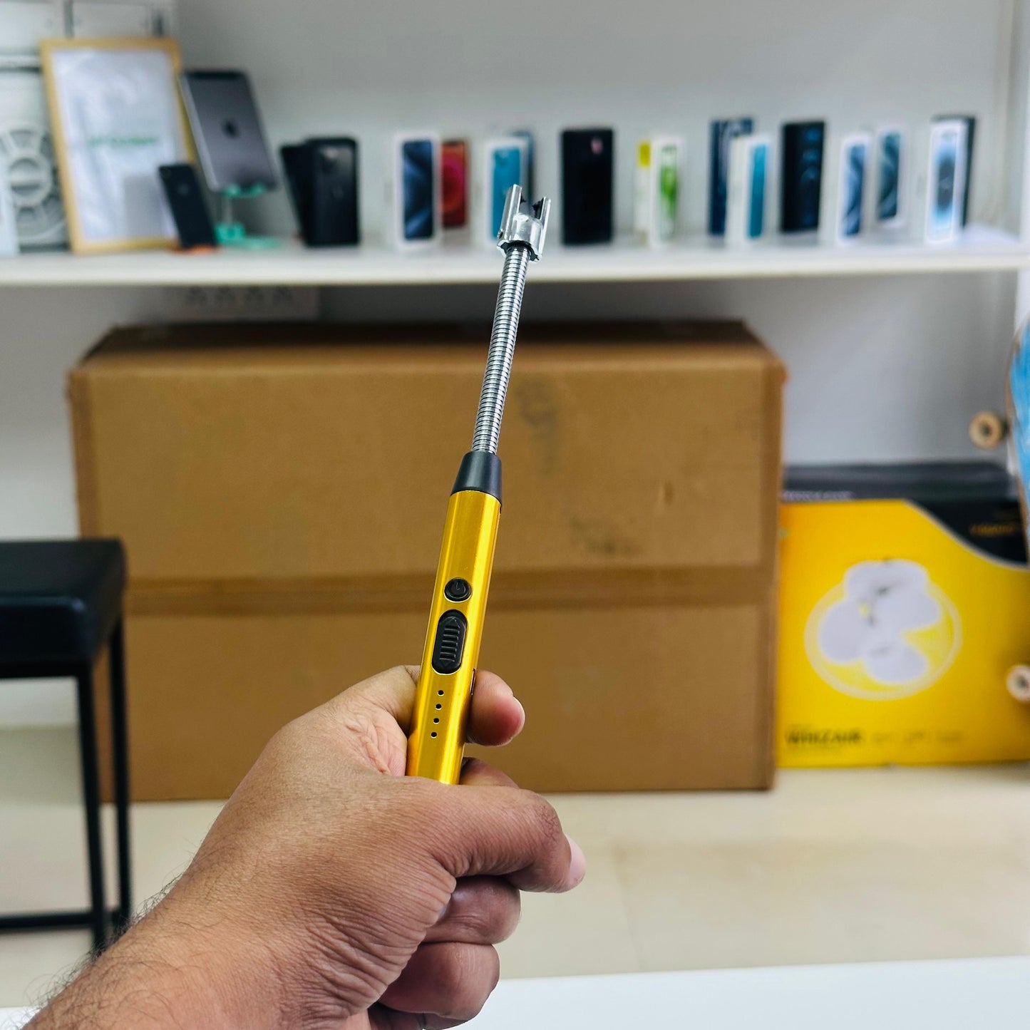 ⚡ ARC USB Rechargeable Lighter – Windproof & Flameless