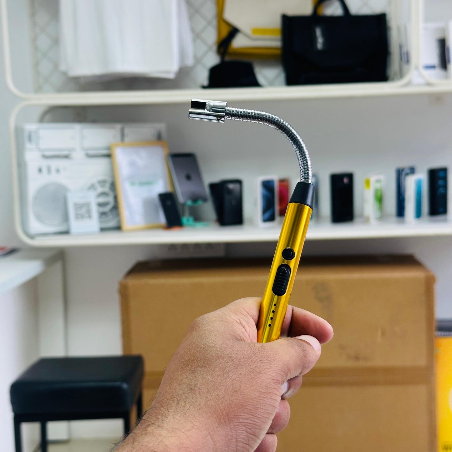 ⚡ ARC USB Rechargeable Lighter – Windproof & Flameless